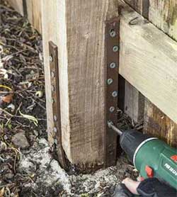 Post Buddy Cheap and Easy Fence Post Repair