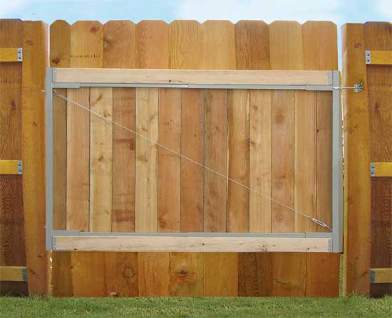Adjust A Gate Kit Vs Homax Easygate, How To Build A Wooden Fence Gate That Won T Sag