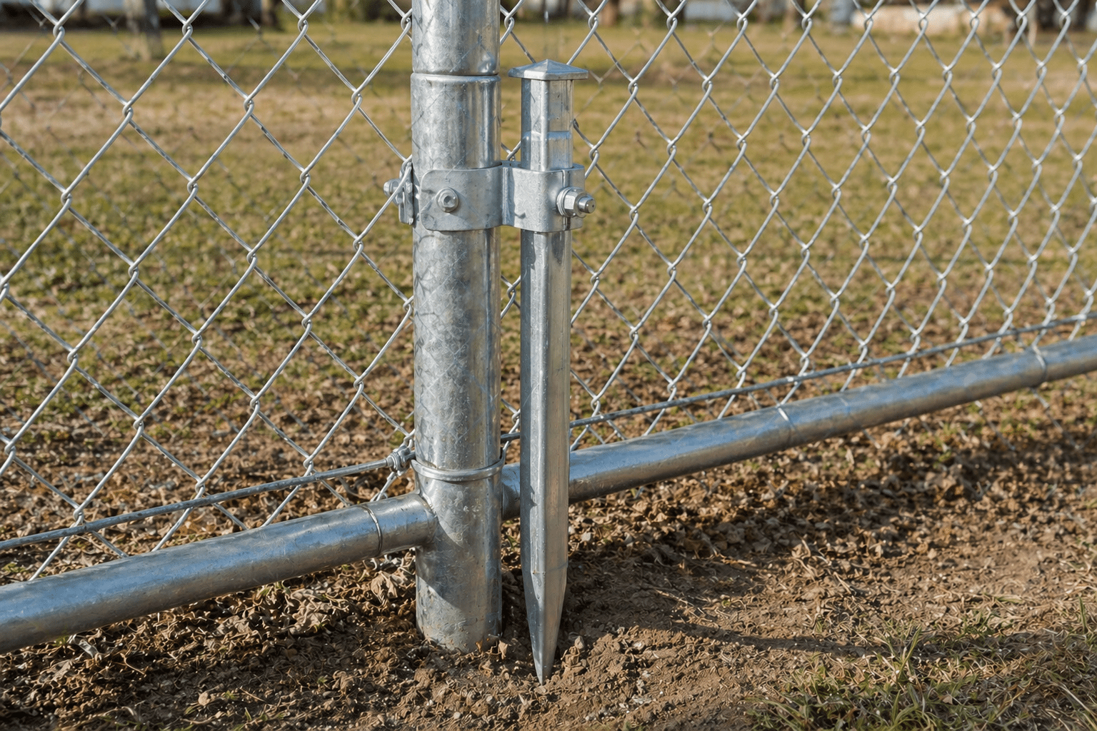 Concrete Posts Chain Fix Chain Link Fence Posts: What Actually Works