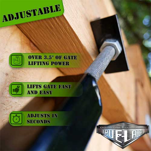 How DIY Gate Brace Works to Lift Sagging Panel