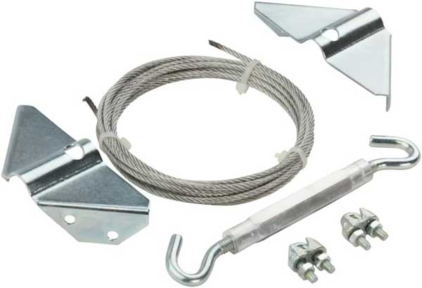 Turnbuckle Kit with All Hardware Needed to Fix a Sagging Gate Yourself